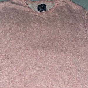 Linen Blend Welter Weight Crew Neck Sweater